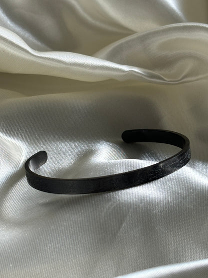 Bracelet Ayat Al Kursi noir